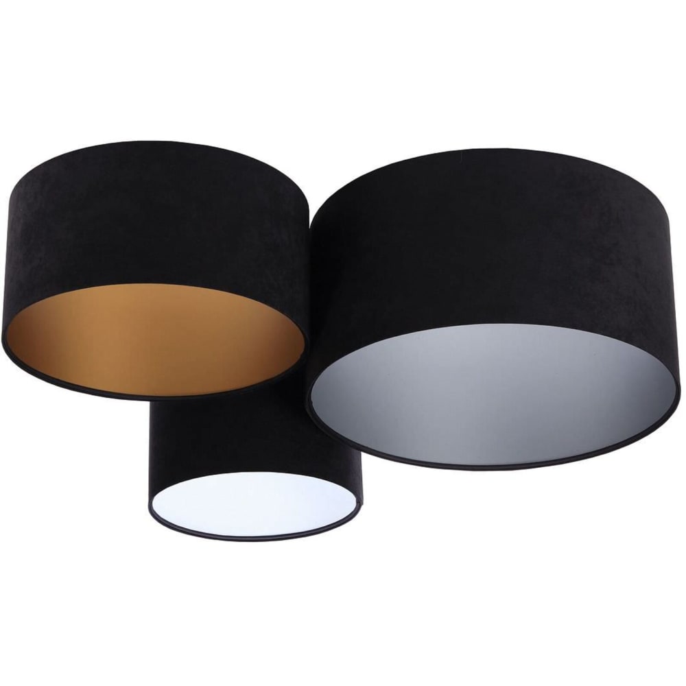 Plafonnier en tissu Trio