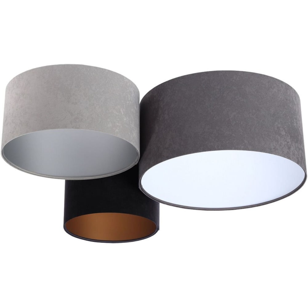 Plafonnier en tissu Trio