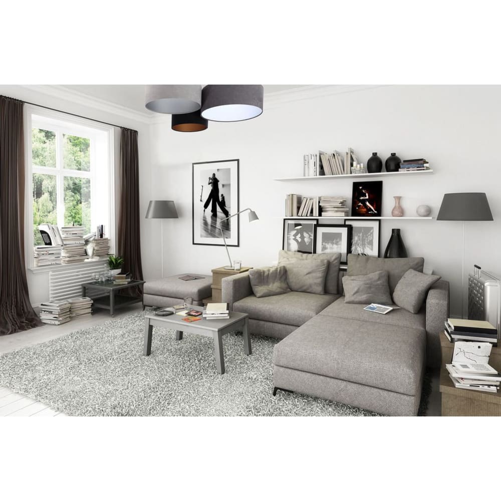 Plafonnier en tissu trio - Maisons du Monde