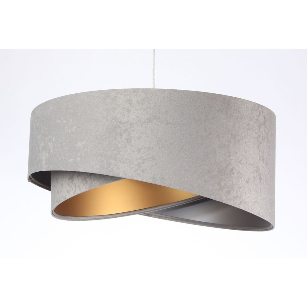 Suspension en tissu forme asymétrique Asymetric