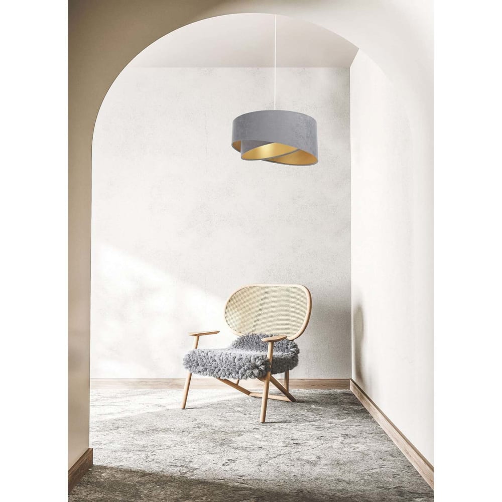 Suspension en velours, galaxy — vue 3