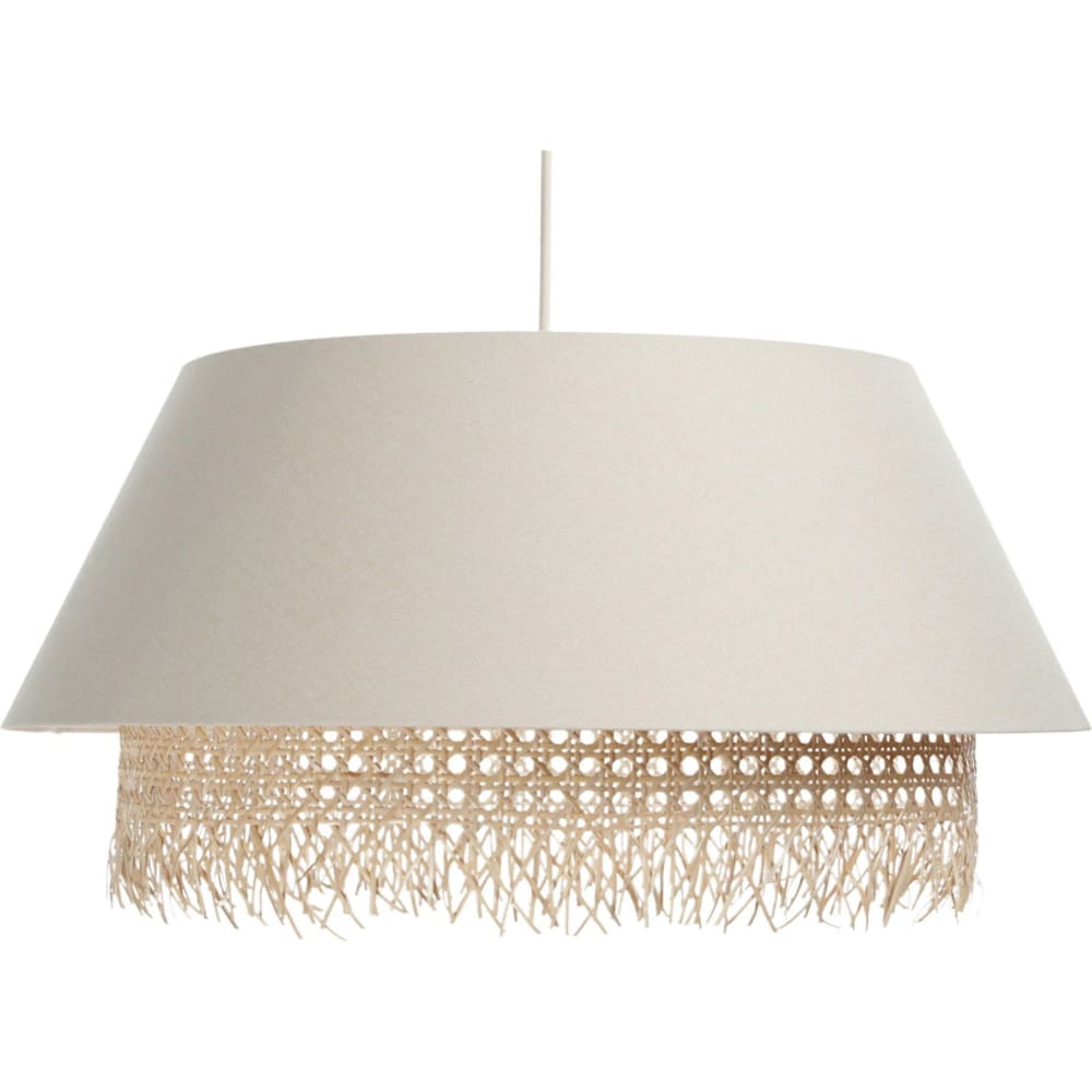 Suspension extérieure en rotin et lin Sensei