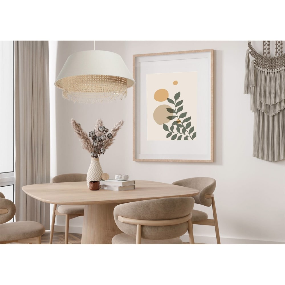 Suspension extérieure en rotin et lin Sensei