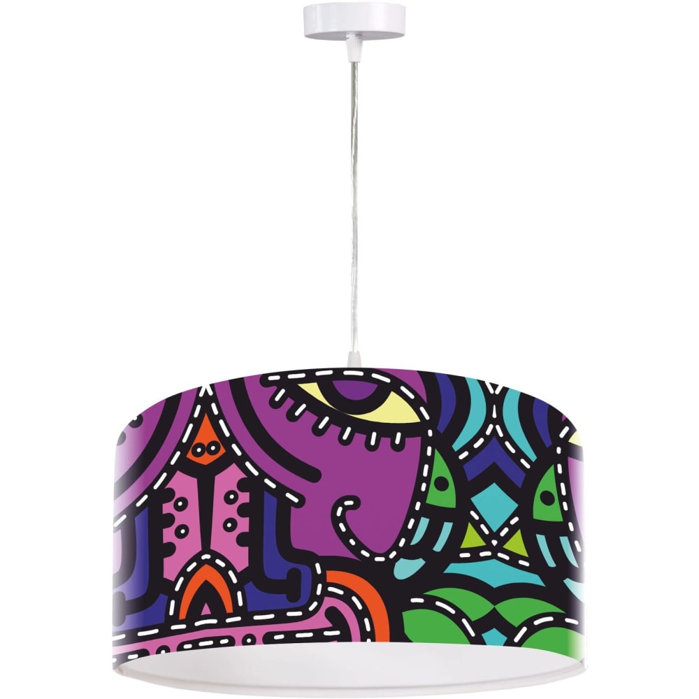 Suspension en tissu impresio — vue 4