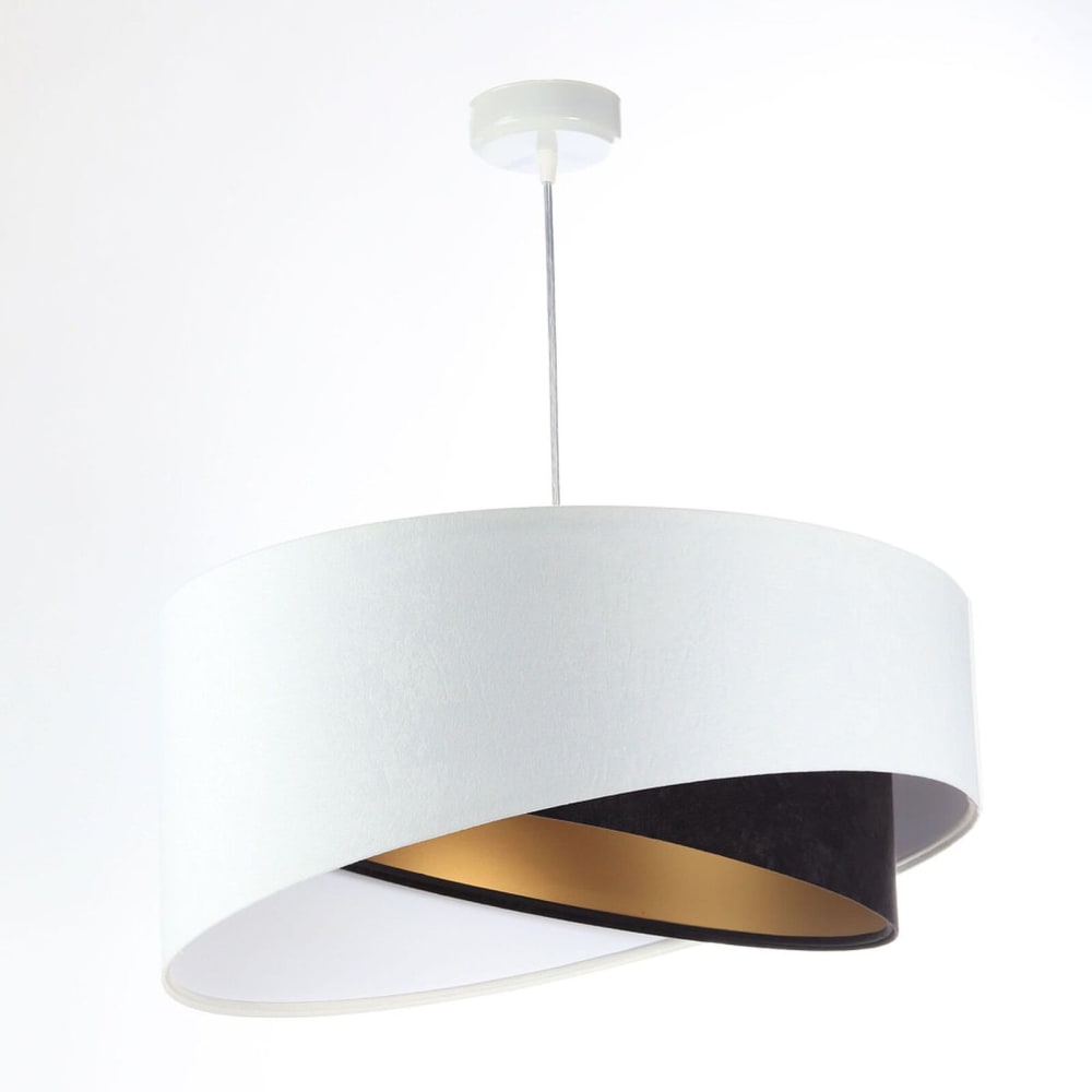 Suspension en tissu asymetric — vue 3