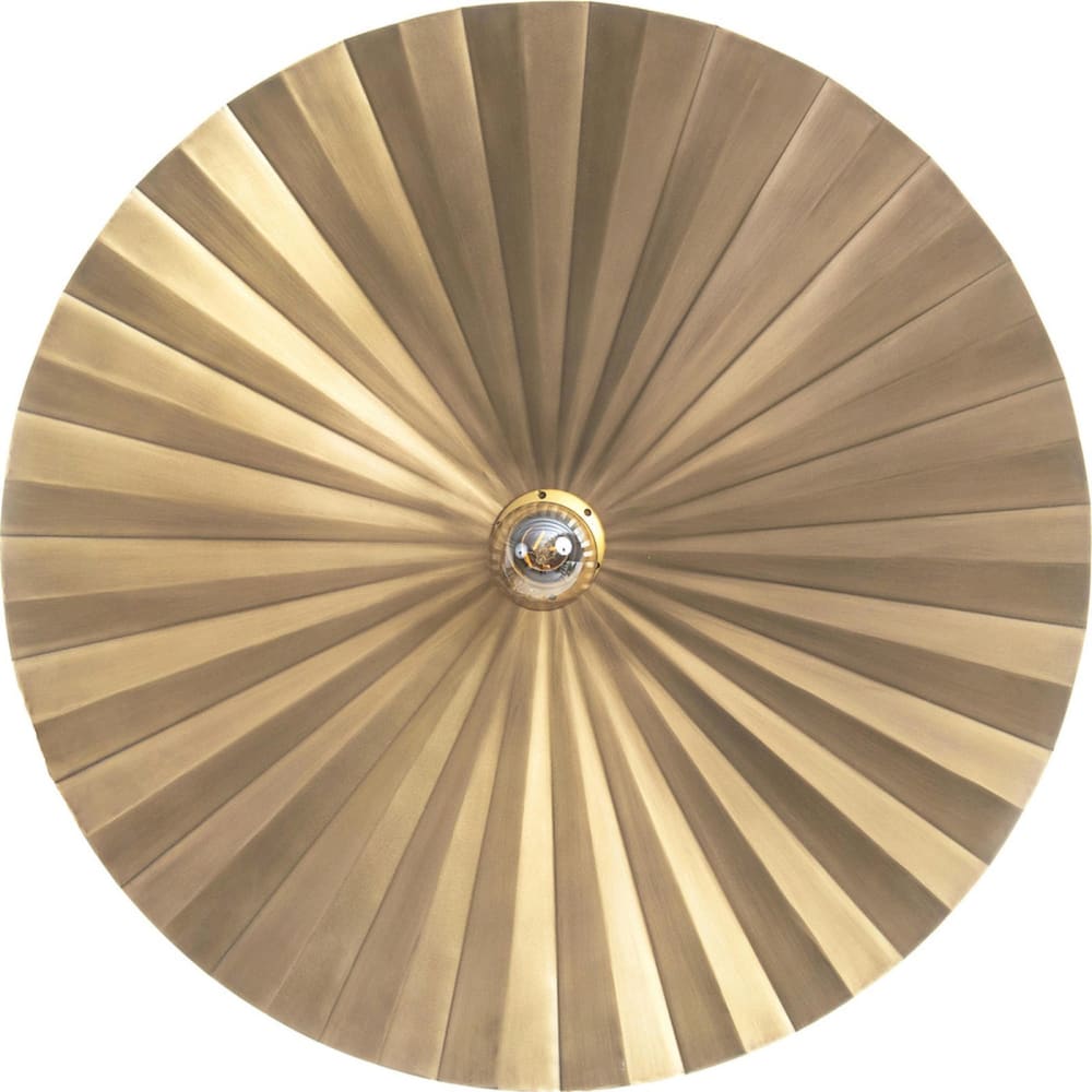 Applique murale ronde en métal Bali Bazar