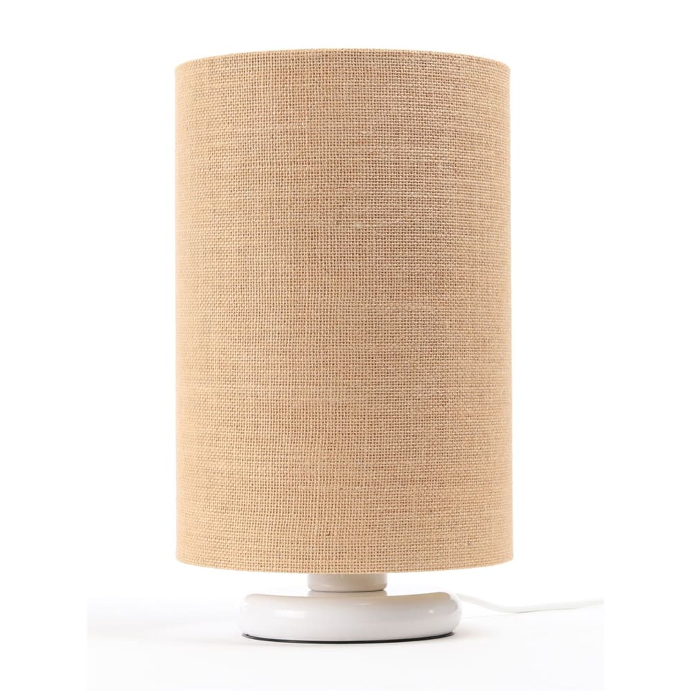 Lampe de chevet en jute style boho