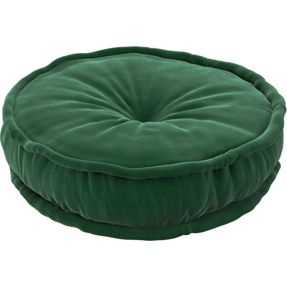 Pouf+Polyester+Vert