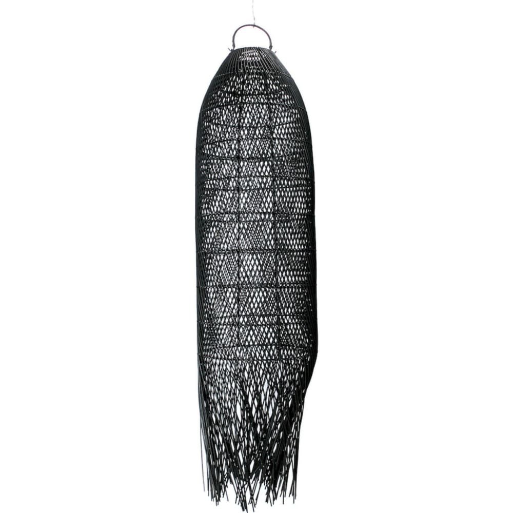 Suspension en rotin tissé rond Calamar Bali Bazar