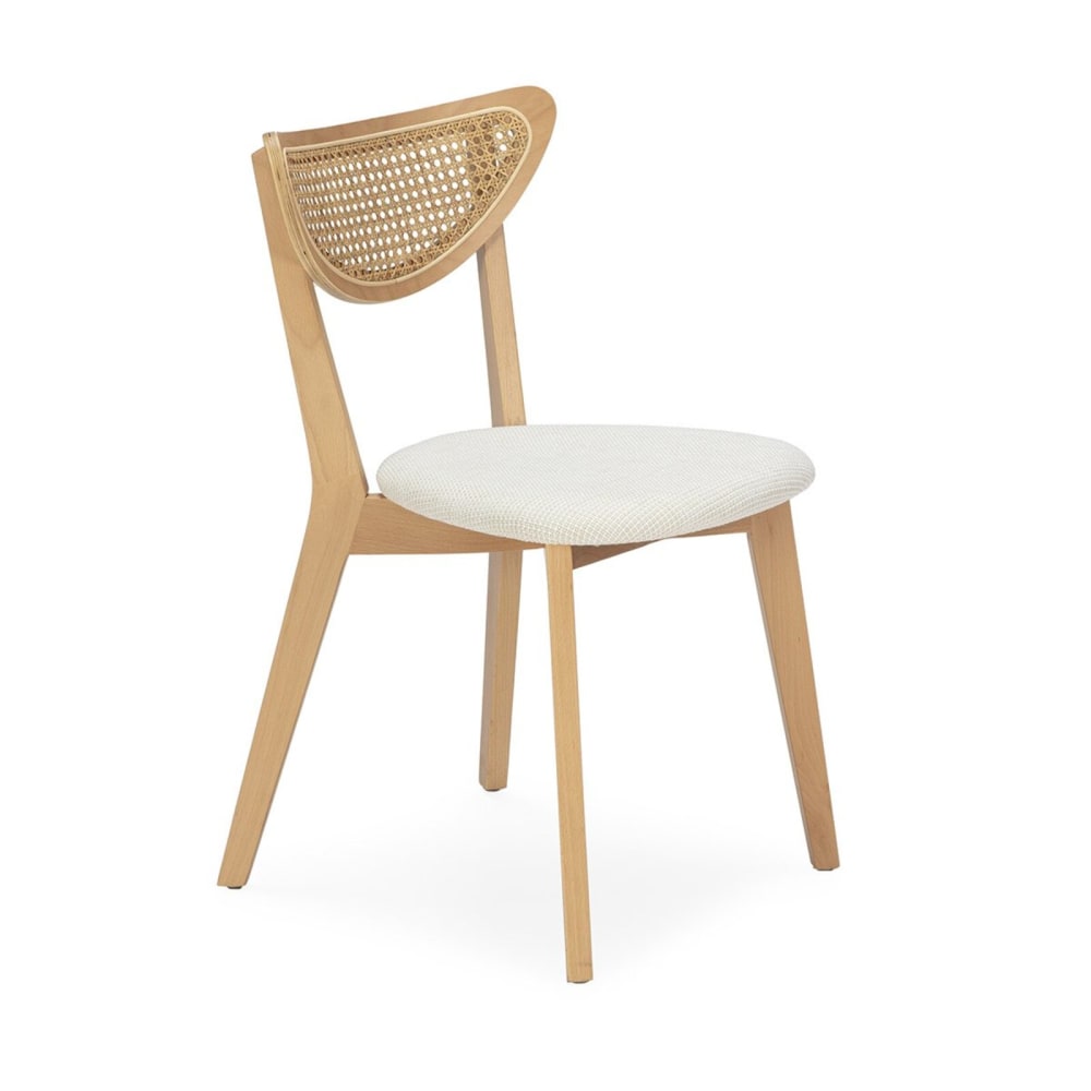 Chaise en rotin assise