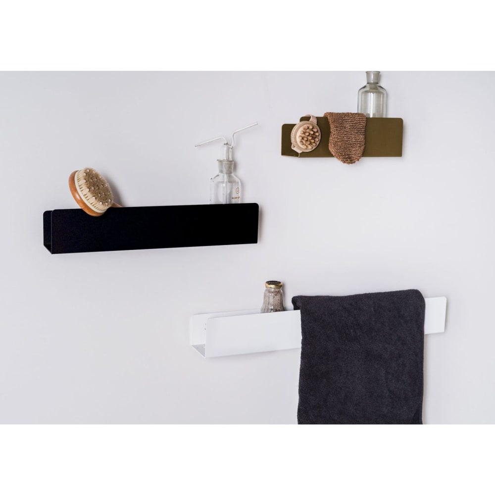 Porte-serviettes en métal rectangulaire Landa