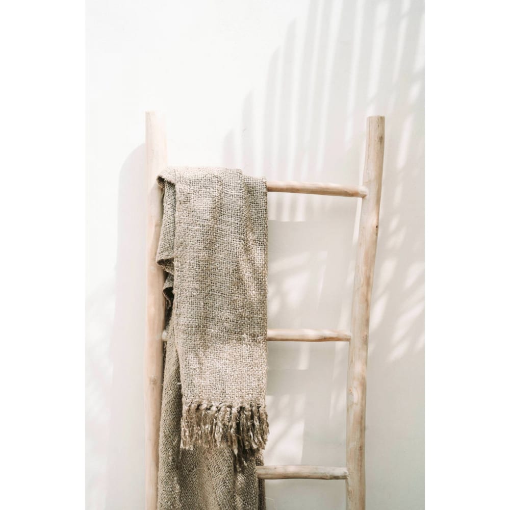 Porte-serviettes échelle bois Tulum Bali Bazar