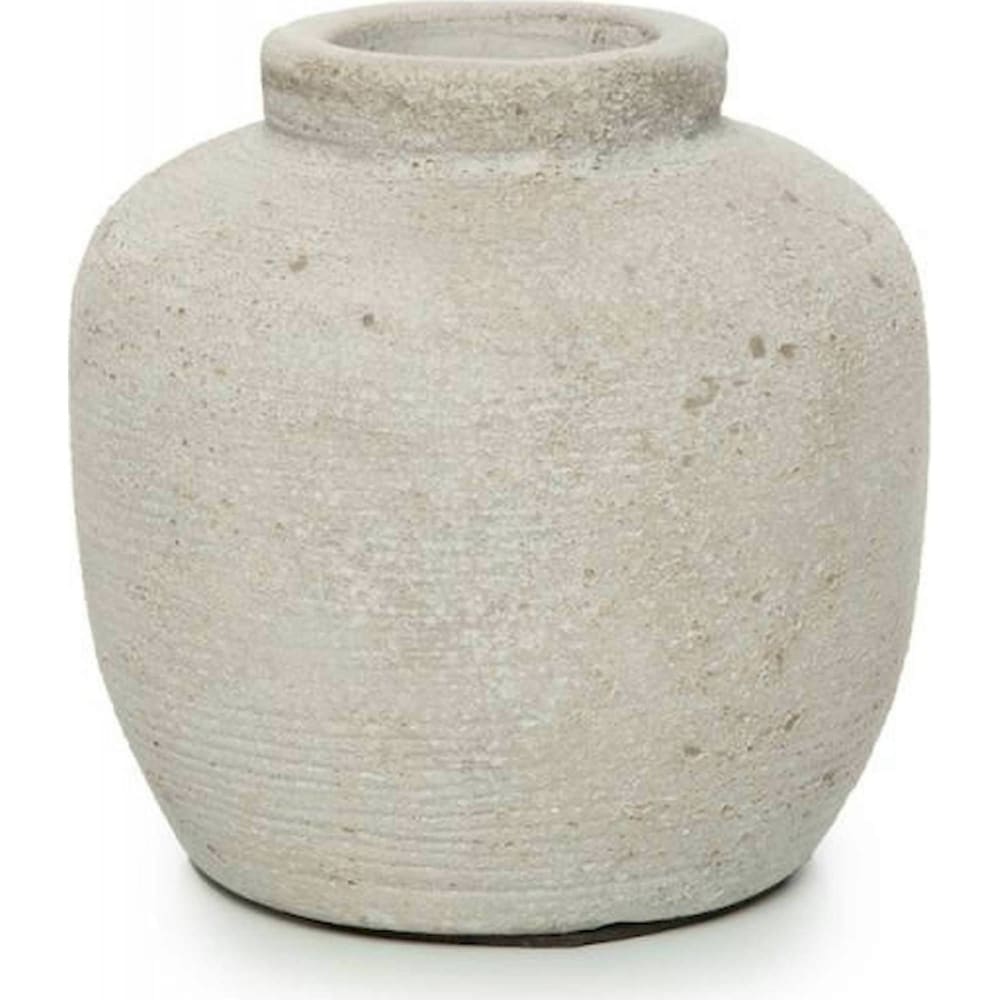 Vase+Terre+cuite+Gris