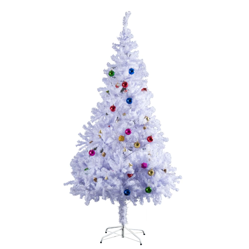 Árbol de navidad 85x85x150 cm blanco