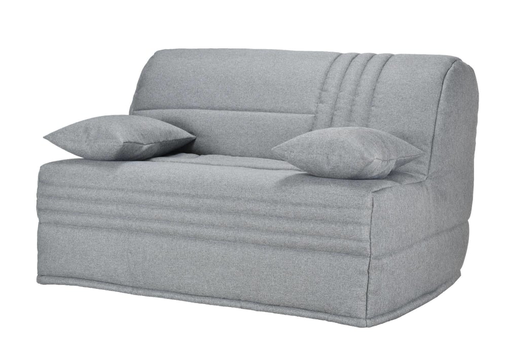 Banquette BZ avec matelas de 15 cm gris clair