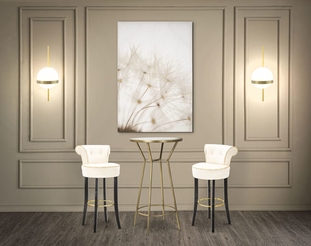 Impression sur toile multicolore fleur 80x3x120  cm