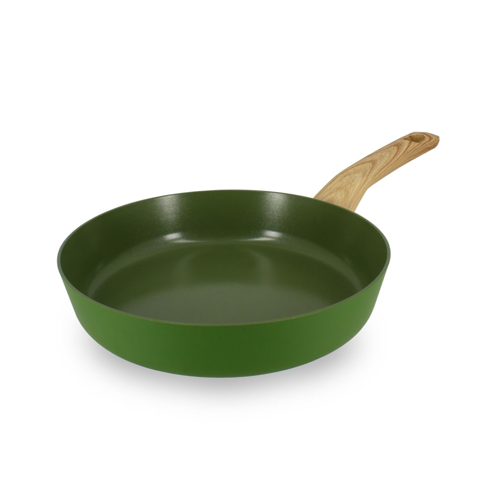 Poêle 24cm avec revêtement céramique vert - tous feux