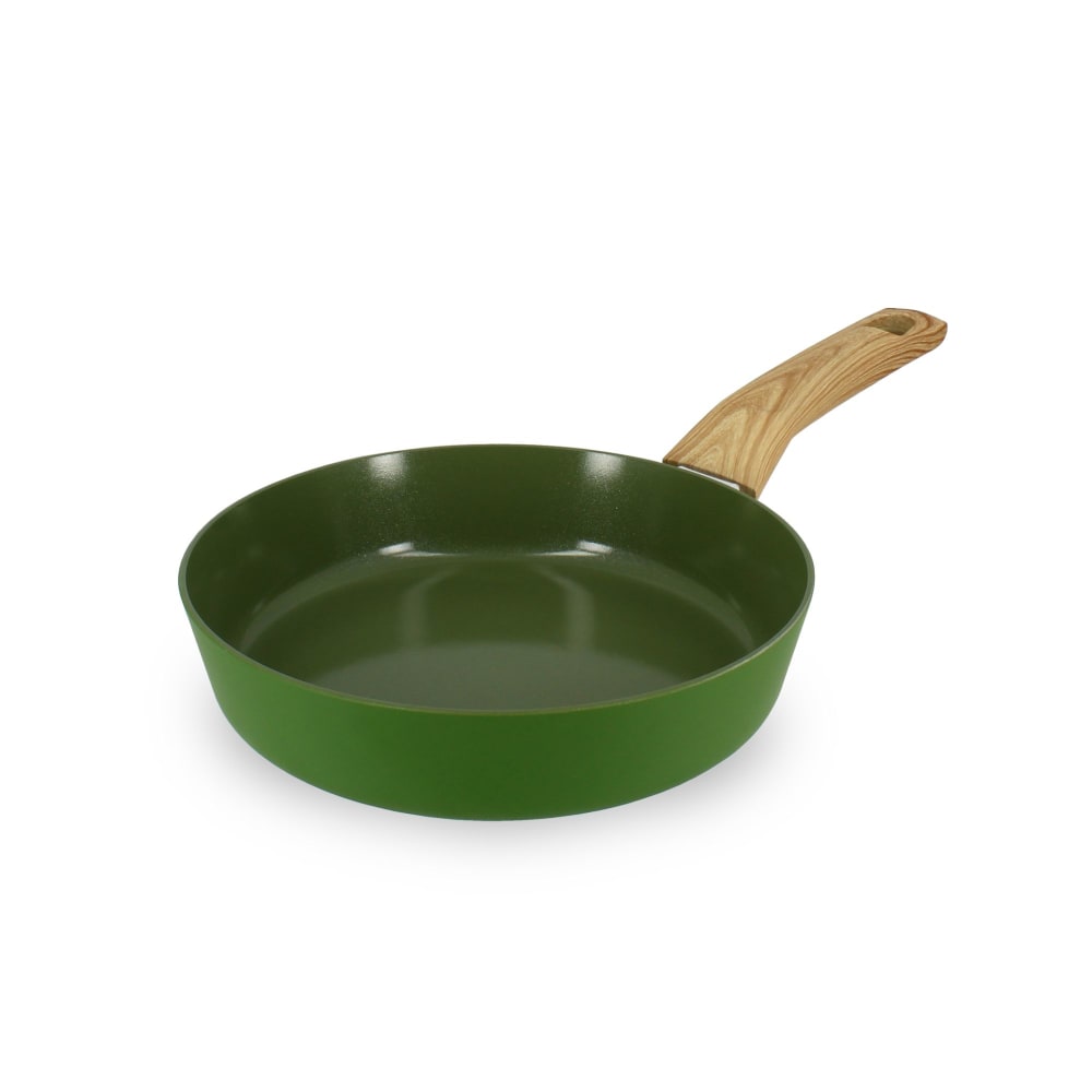 Poêle 20cm avec revêtement céramique vert - tous feux
