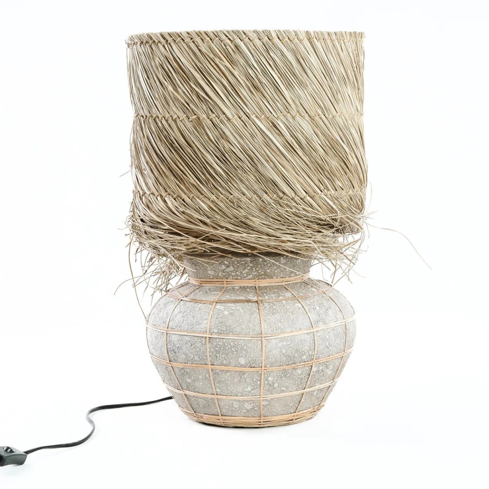 Lampe de table en terre