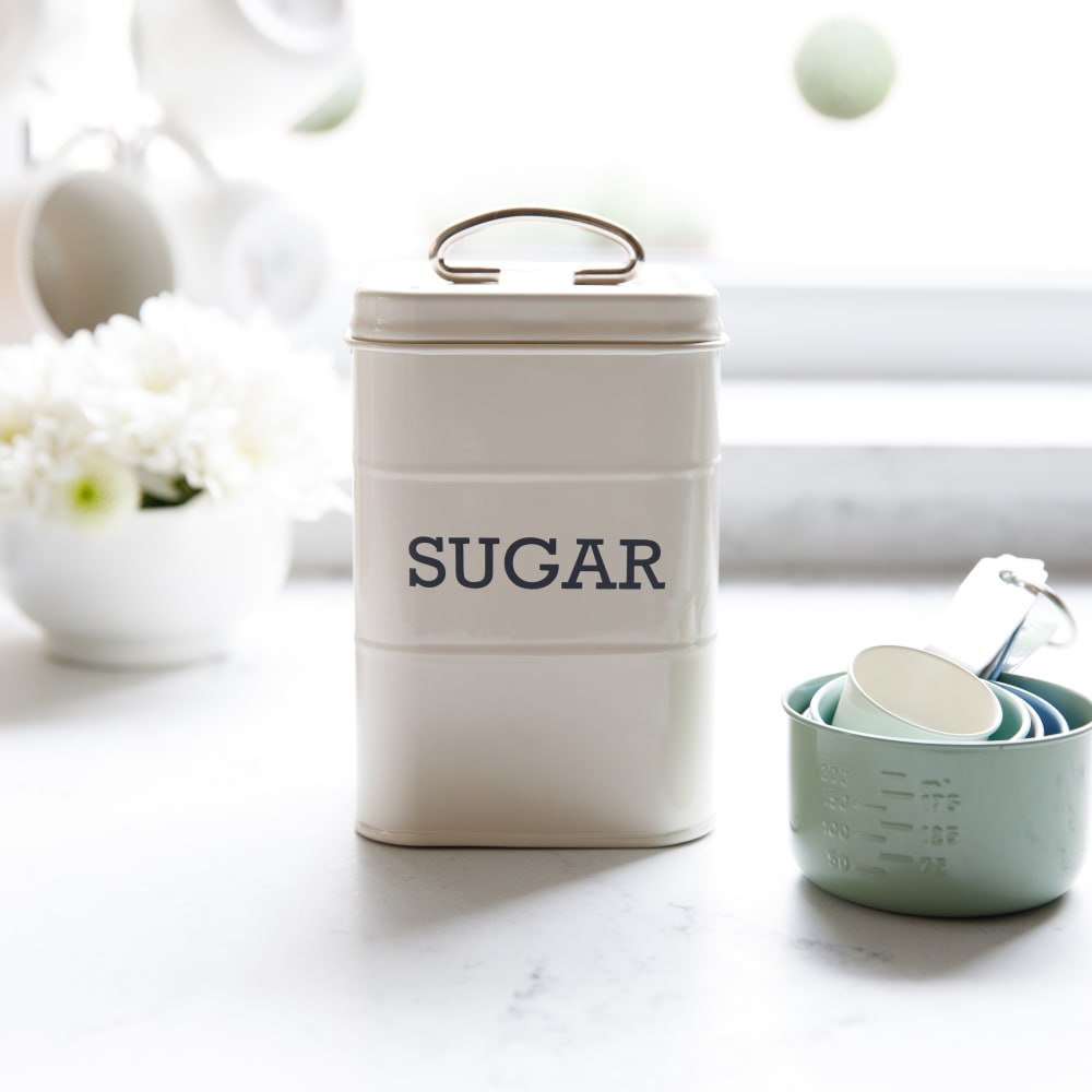 Boîte à Sucre en Inox Crème - Maisons du Monde