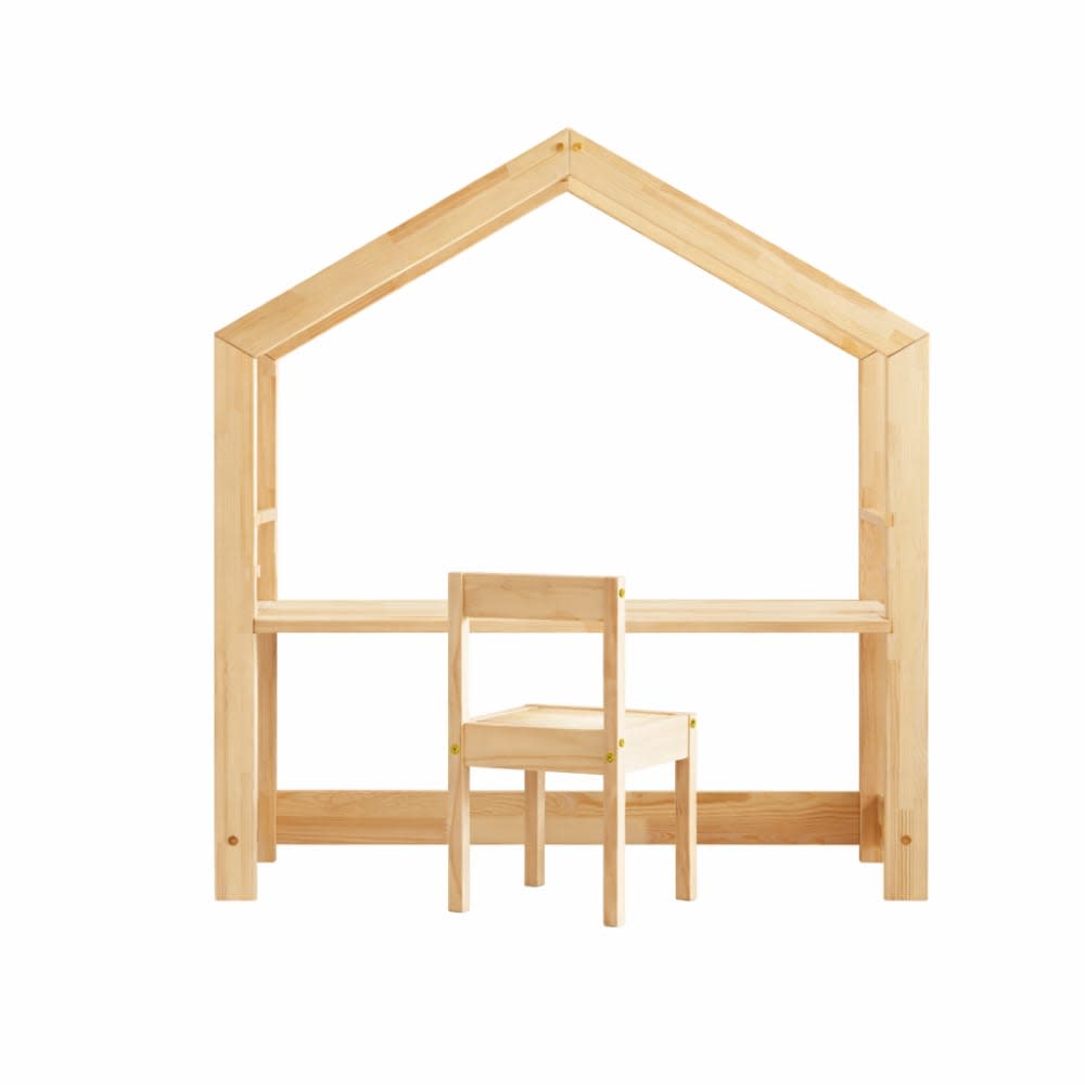 Bureau enfant br 40×100 cm, pin massif