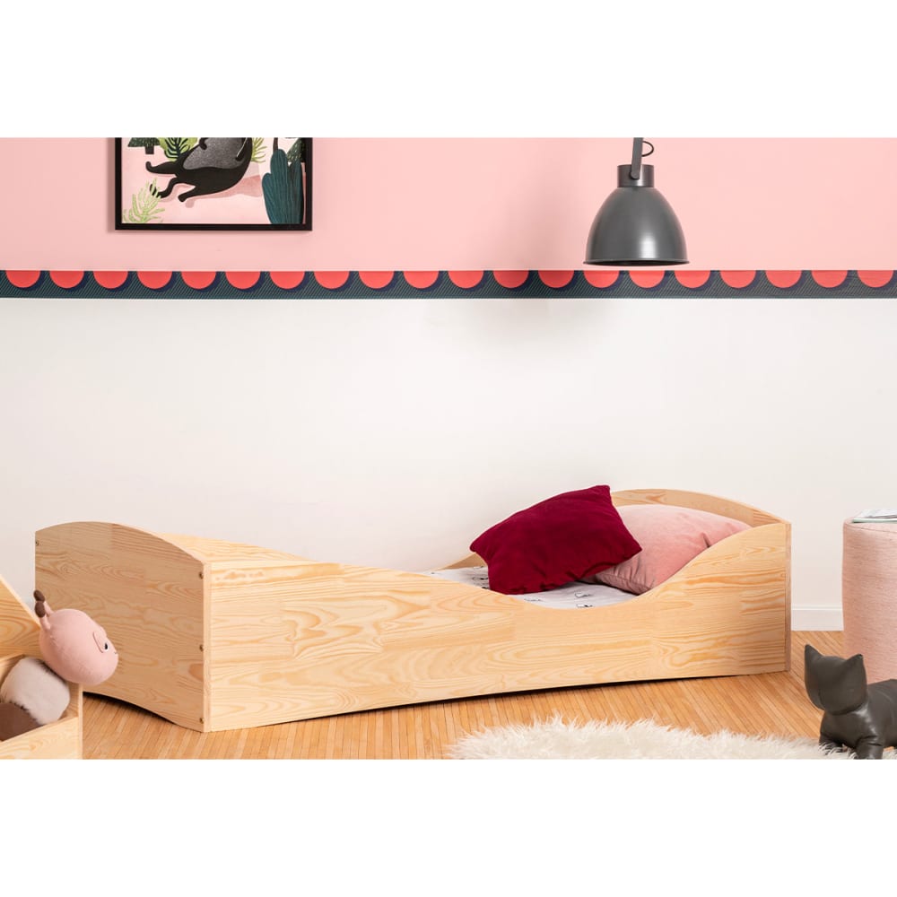 Kinderbett PEPE 5 Massives Kiefernholz 70x140 - Maisons Du Monde