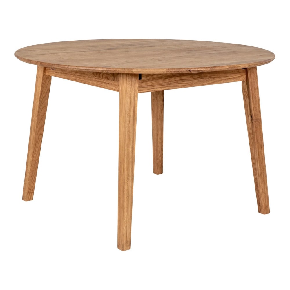Table ronde extensible en bois D118