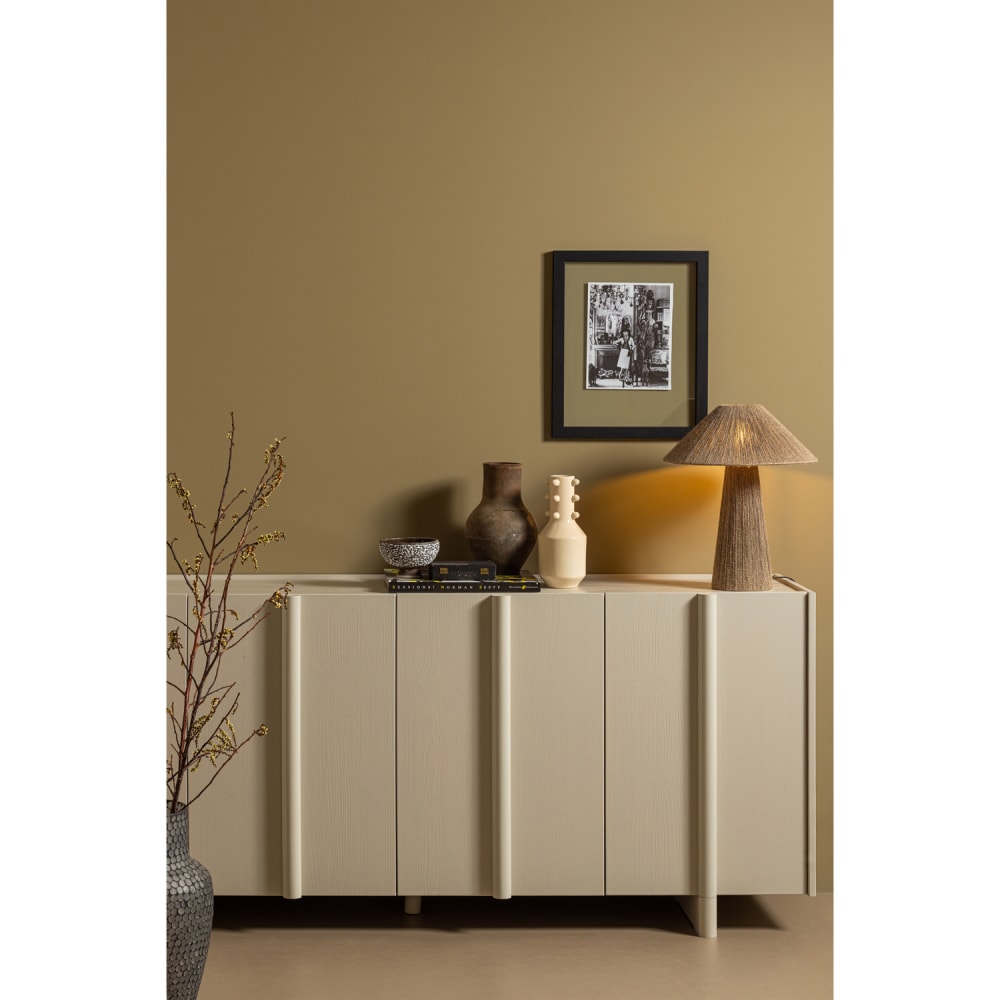 Sideboard aus Kiefernholz, Beige - Maisons Du Monde