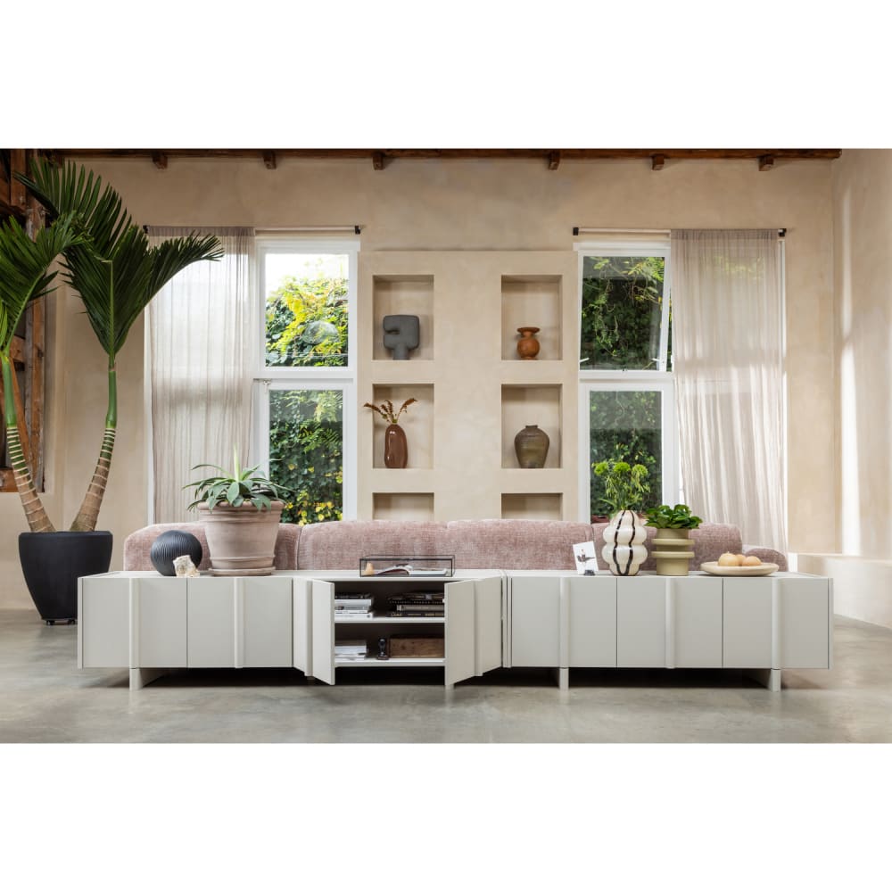 TV-Lowboard aus Kiefernholz, Natur - Maisons Du Monde