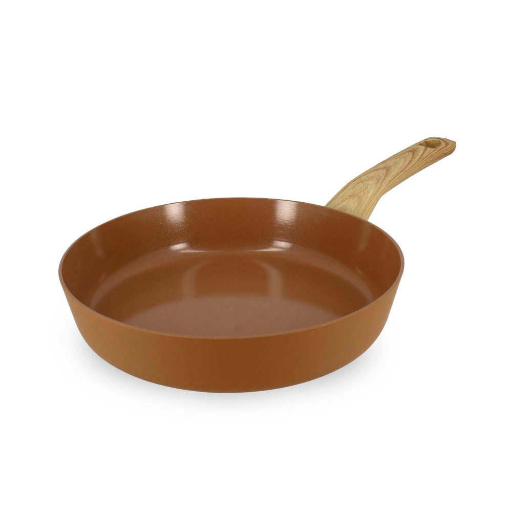 Poêle 24cm avec revêtement céramique noisette - tous feux