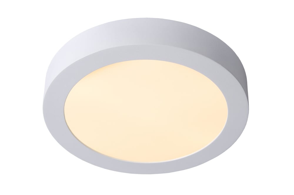 lampara de techo de aluminio con 1 led integrado blanco