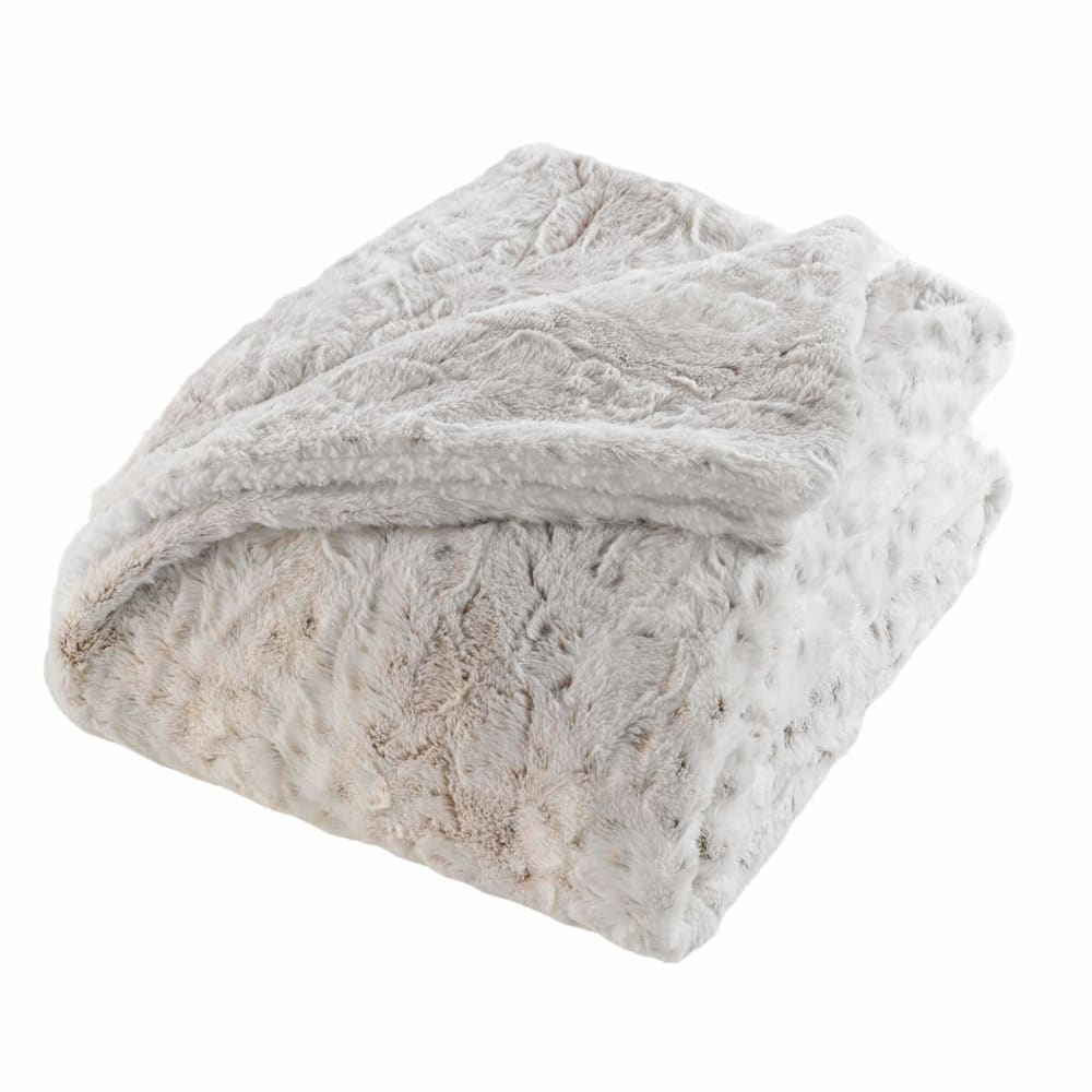 Plaid sherpa blanc 180x220 cm Plaid sherpa blanc 180x220 cm