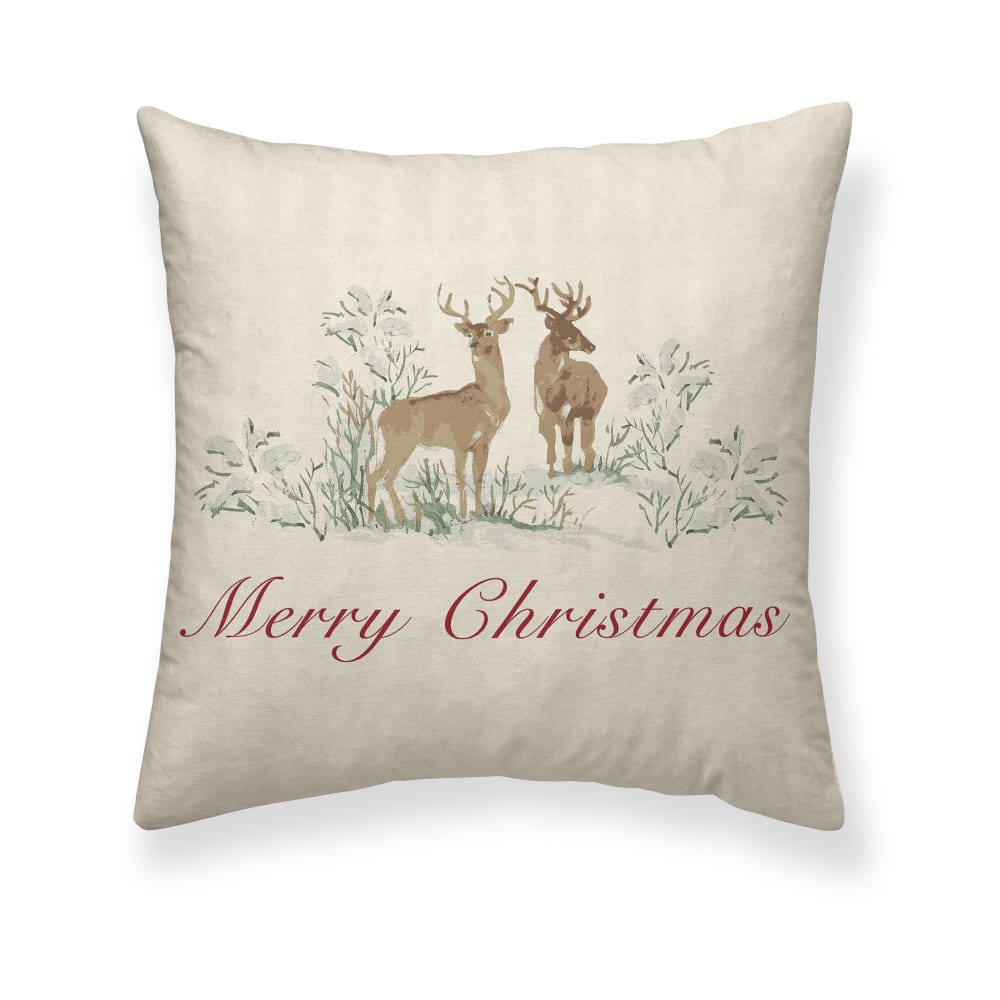 Housse de coussin en coton multicolore 50x50