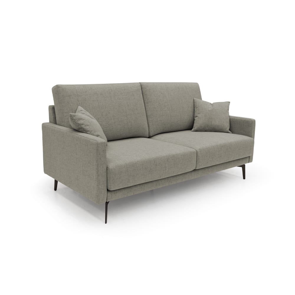 Canapé en tissu imperméable 180 cm taupe