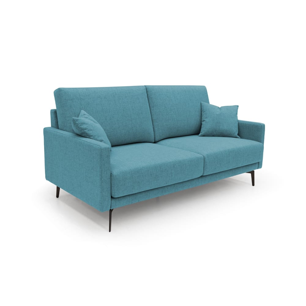 Canapé en tissu imperméable 140 cm bleu ciel