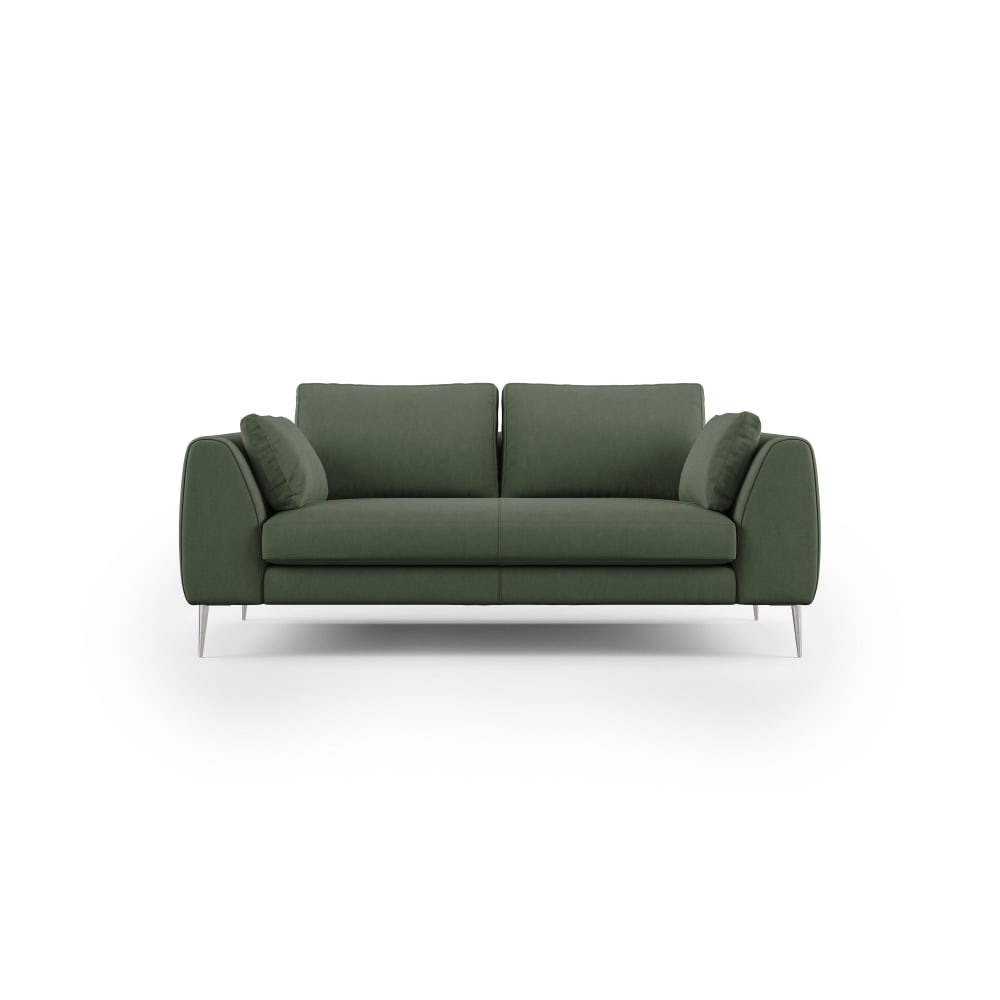 Canapé en microfibre détachable 176 cm vert