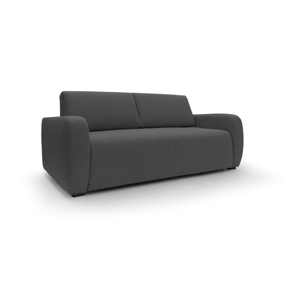 Canapé lit matelas H20 en tissu imperméable 195 cm anthracite