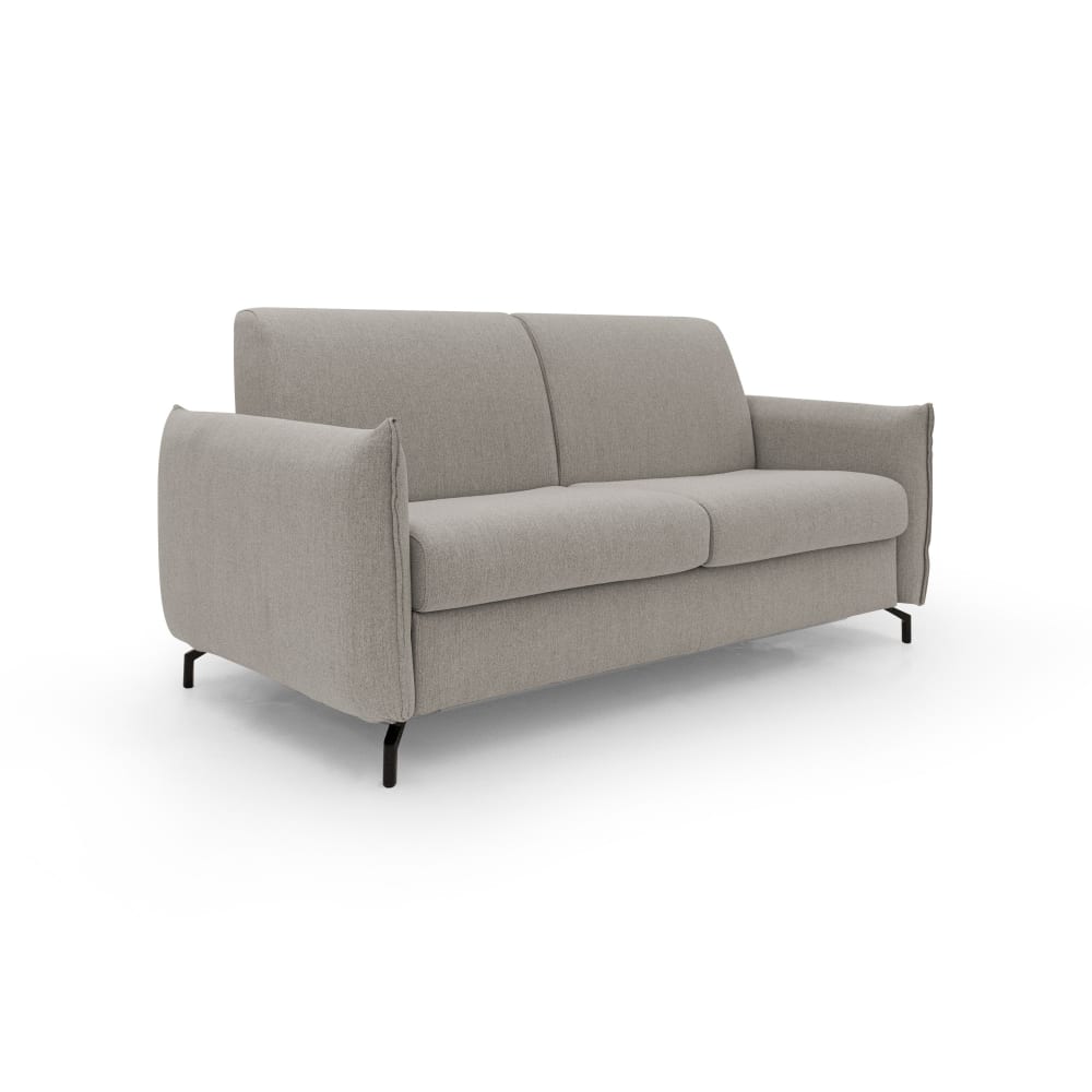 Canapé lit convertible en tissu imperméable 215 cm beige