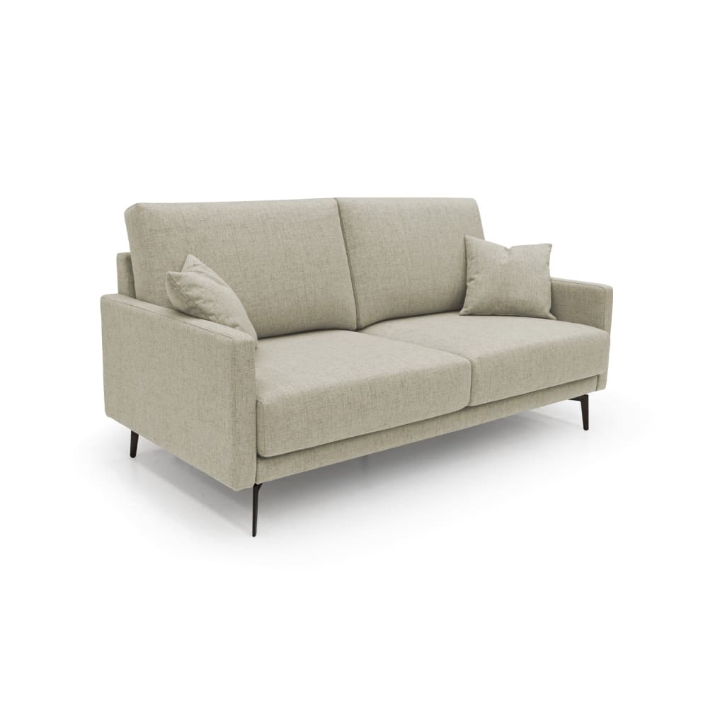 Canapé en tissu imperméable 140 cm beige