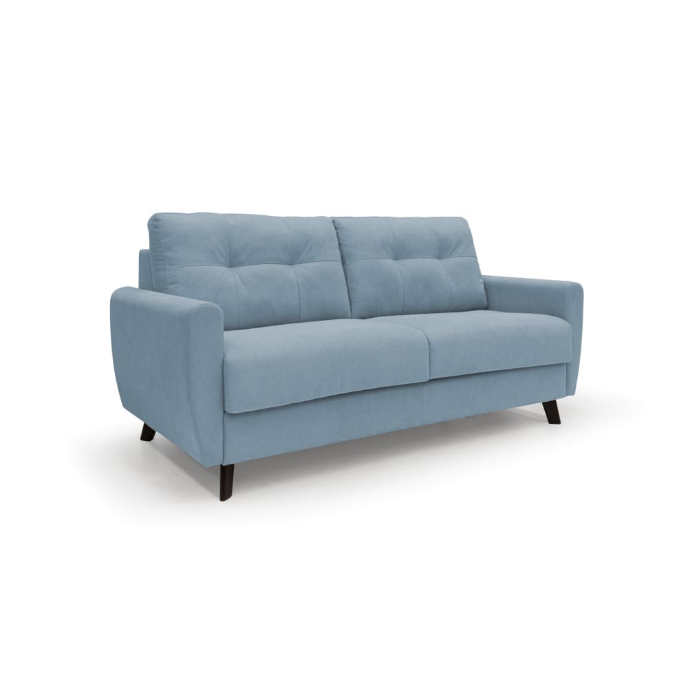 Canapé lit convertible en tissu imperméable 188 cm bleu pastel