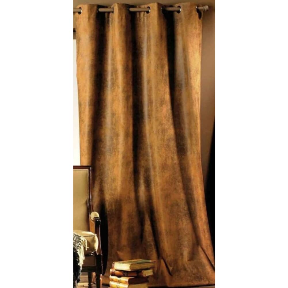 Rideau aspect faux cuir
