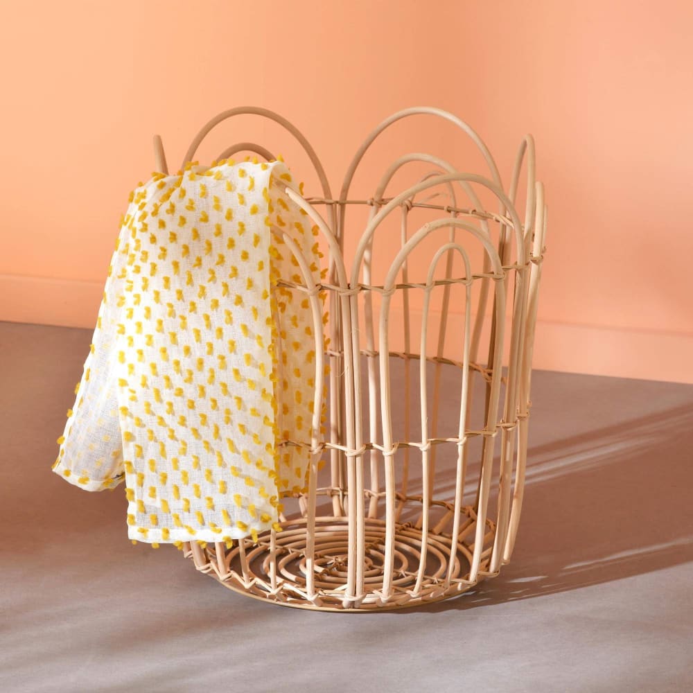 Panier en bois naturel