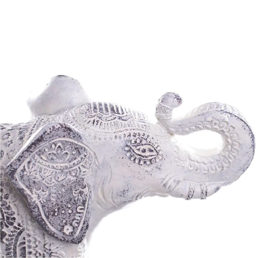 Statuette éléphant blanc de cérémonie - Maisons du Monde