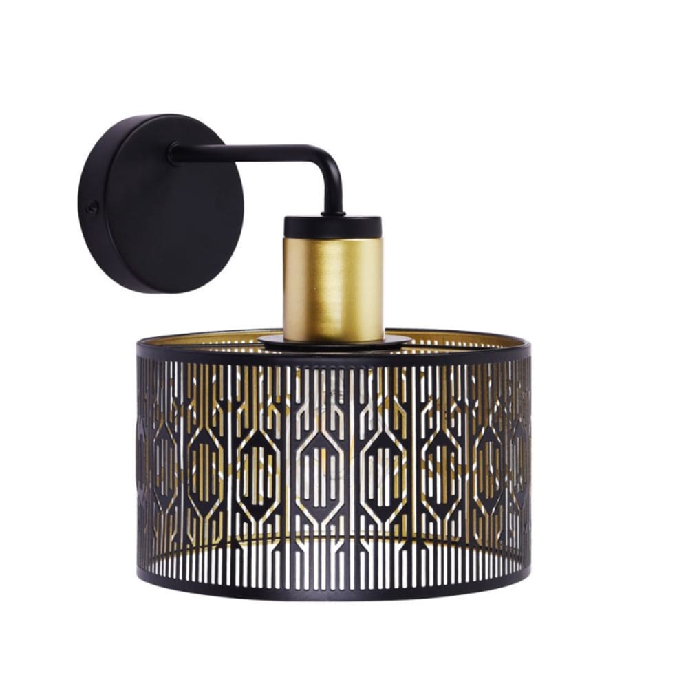 Applique métal ajouré art déco