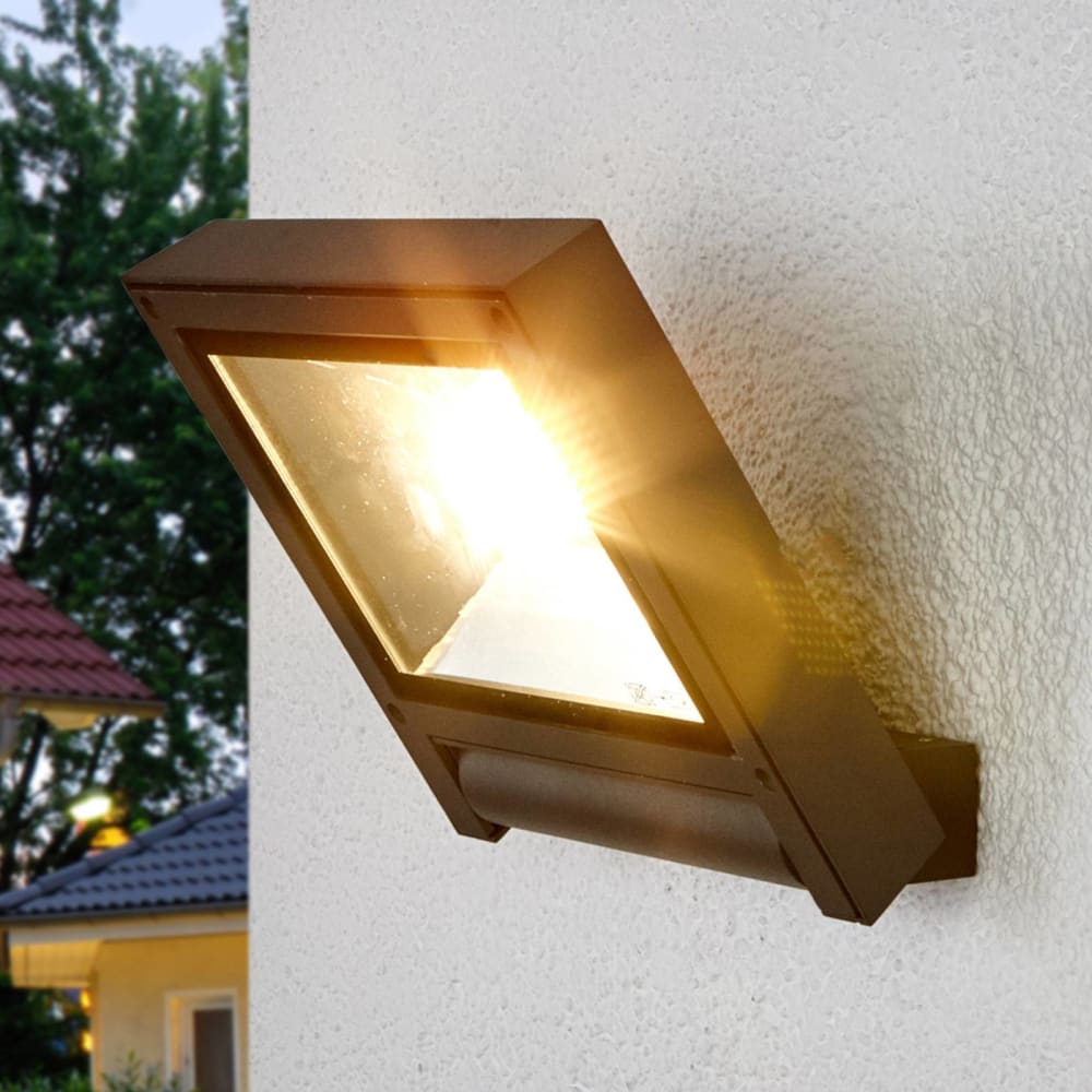 LED Außenleuchte aus Aluminium, schwarz - Maisons Du Monde