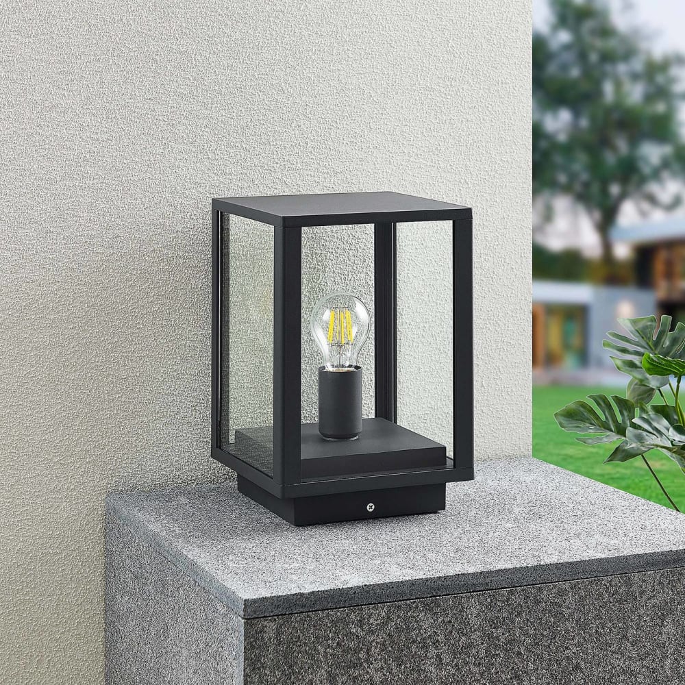 Luminaire extérieur en aluminium noir - Maisons du Monde