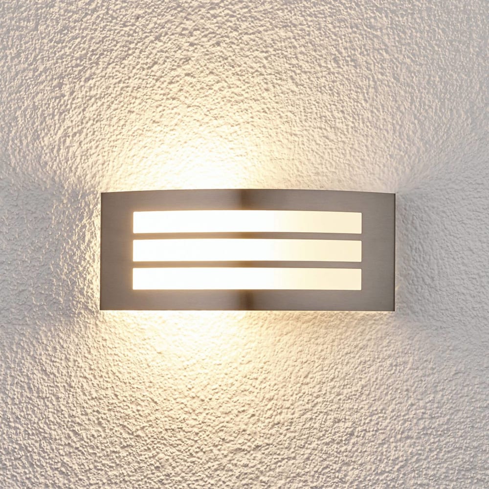 Applique extérieure en inox gris - Maisons du Monde