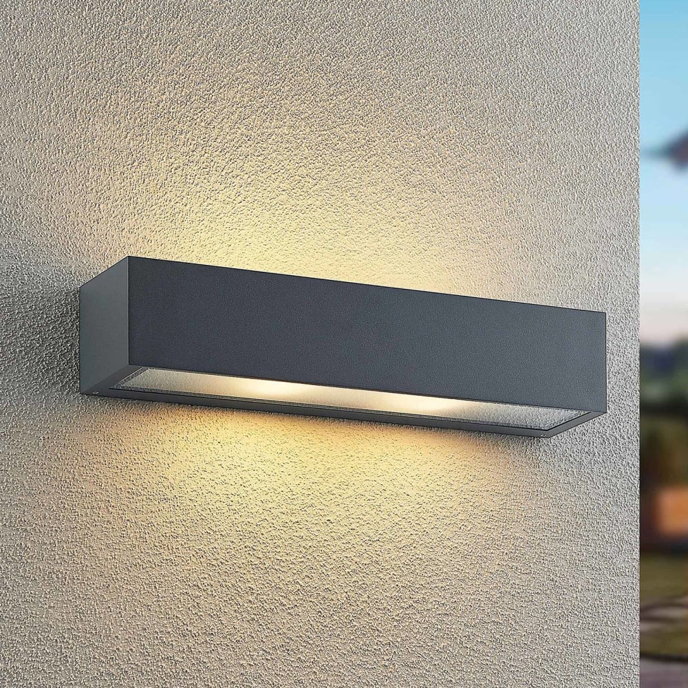Applique exterieur en aluminium gris - Maisons du Monde