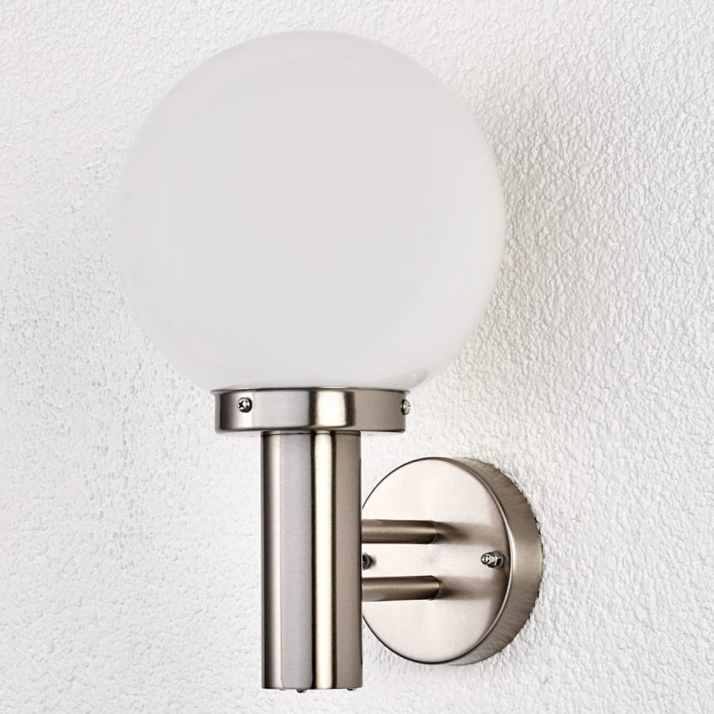 Applique extérieure en inox gris - Maisons du Monde