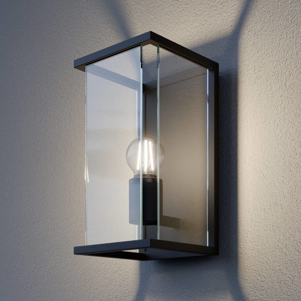 Applique Exterieur en Aluminium Noir